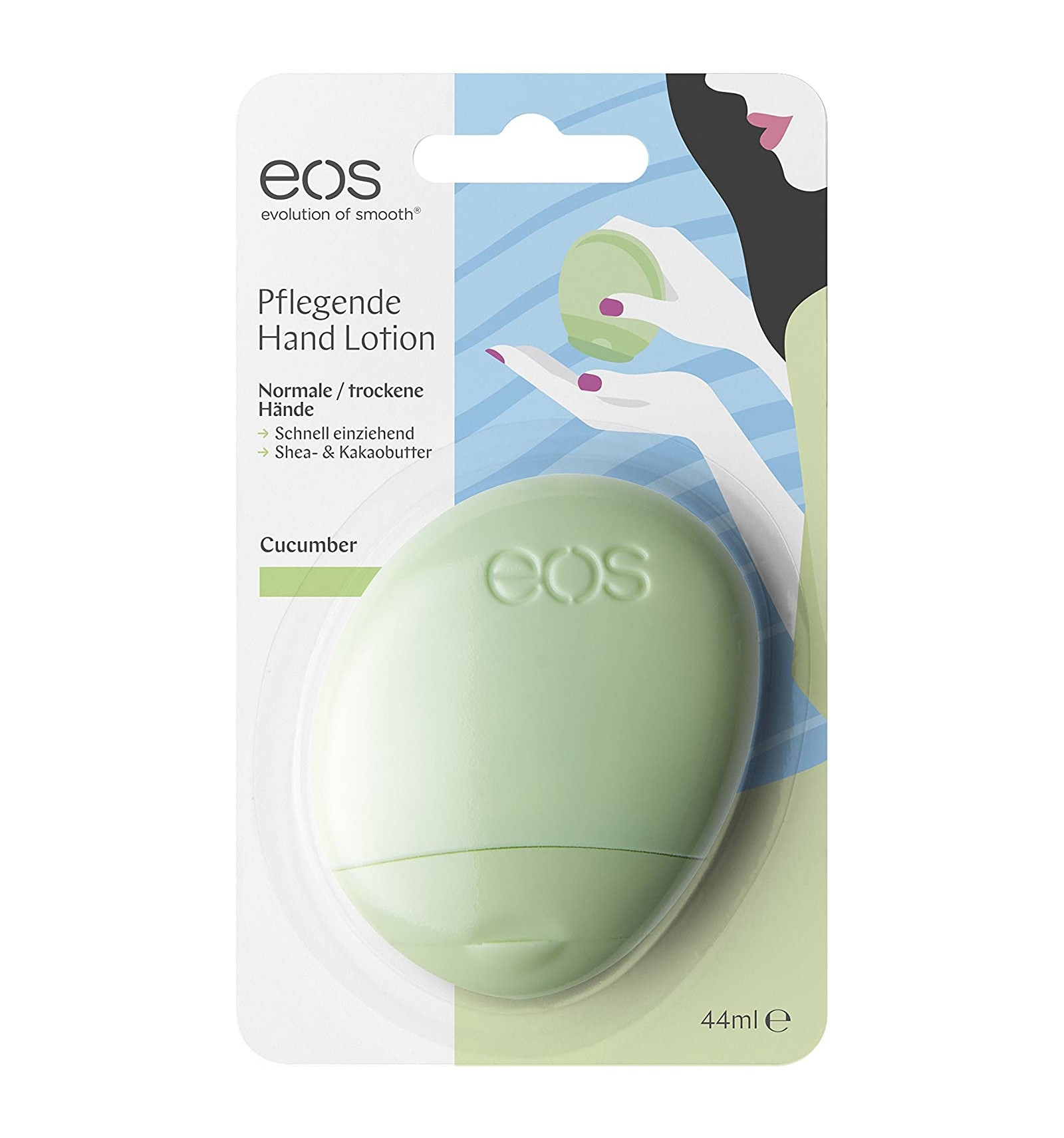 Eos Cucumber Hand Lotion For Normal Skin 44ml