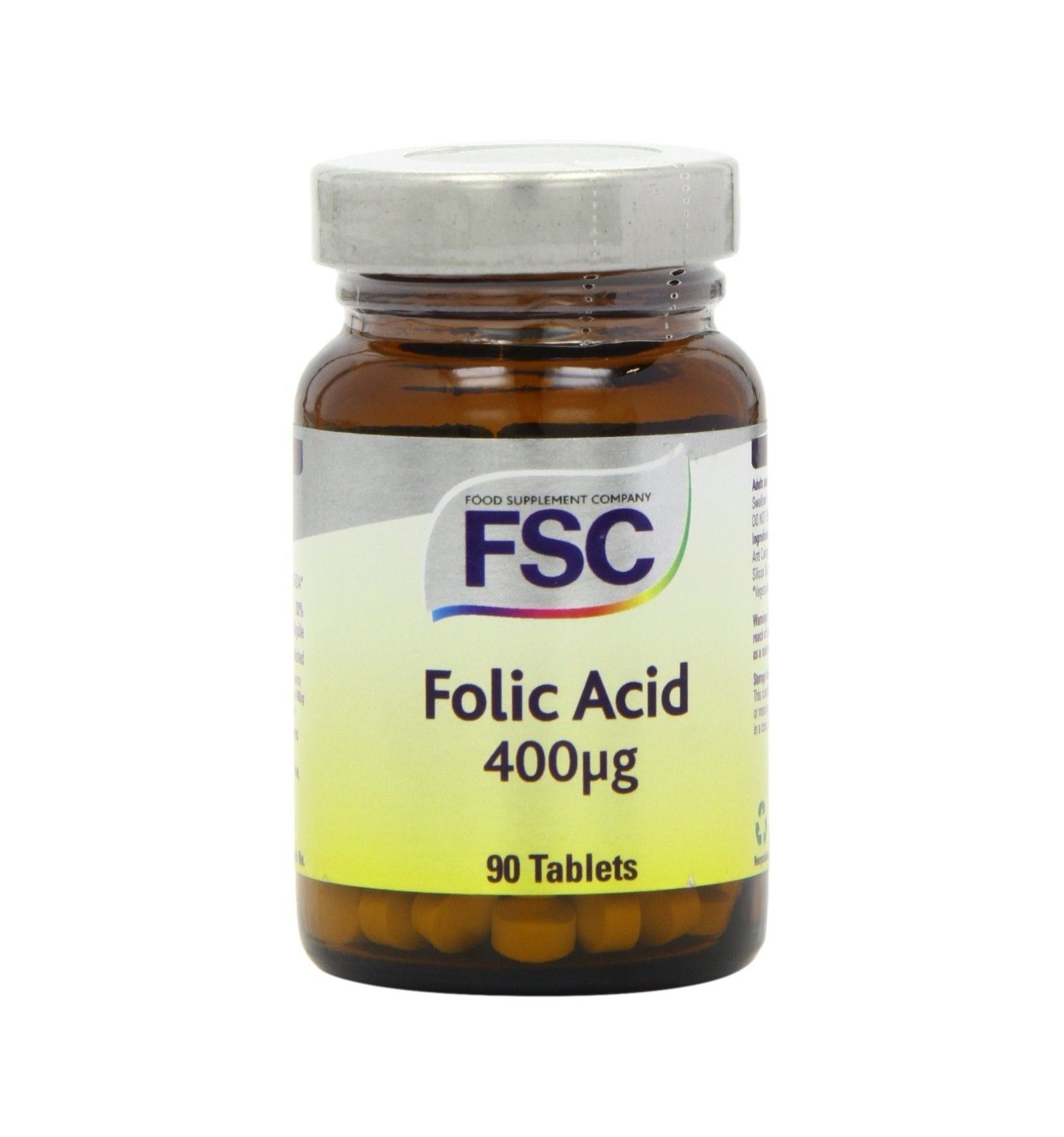 FSC Folic Acid 400ug - 90 Tablets