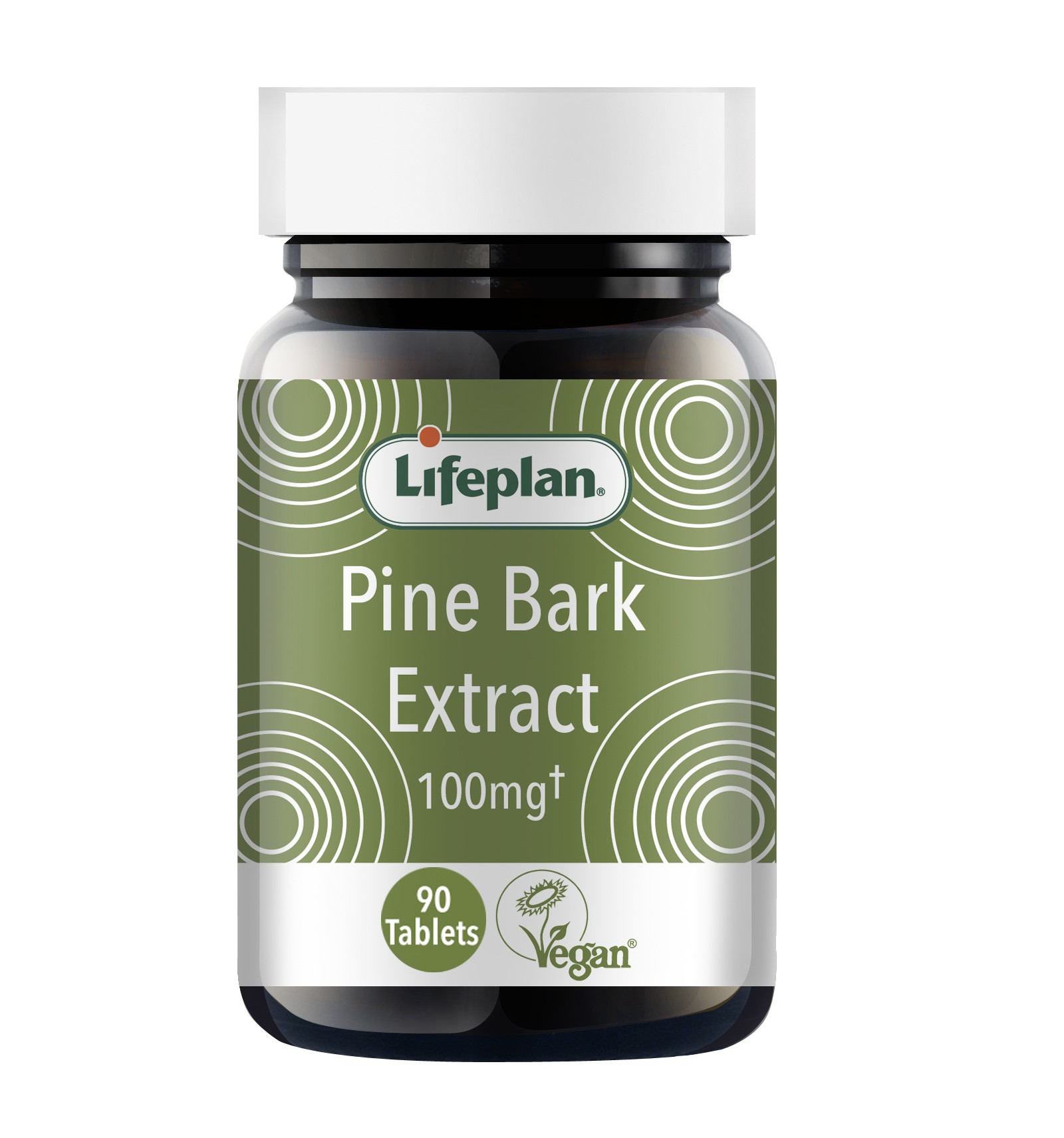 LIFEPLAN BOTANICALS PINE Bark Extract 100MG 90TAB