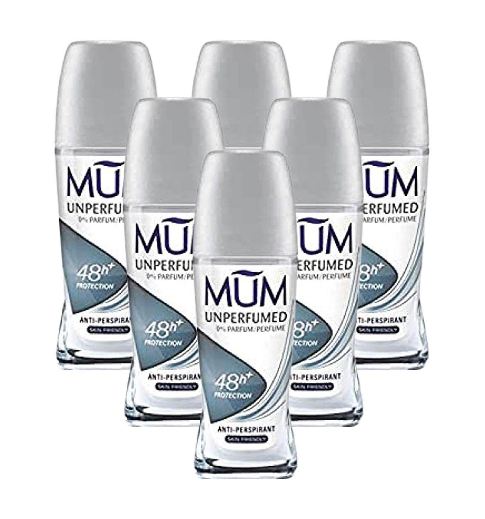 Mum Deodorant Roll On Unperfumed - 50ml