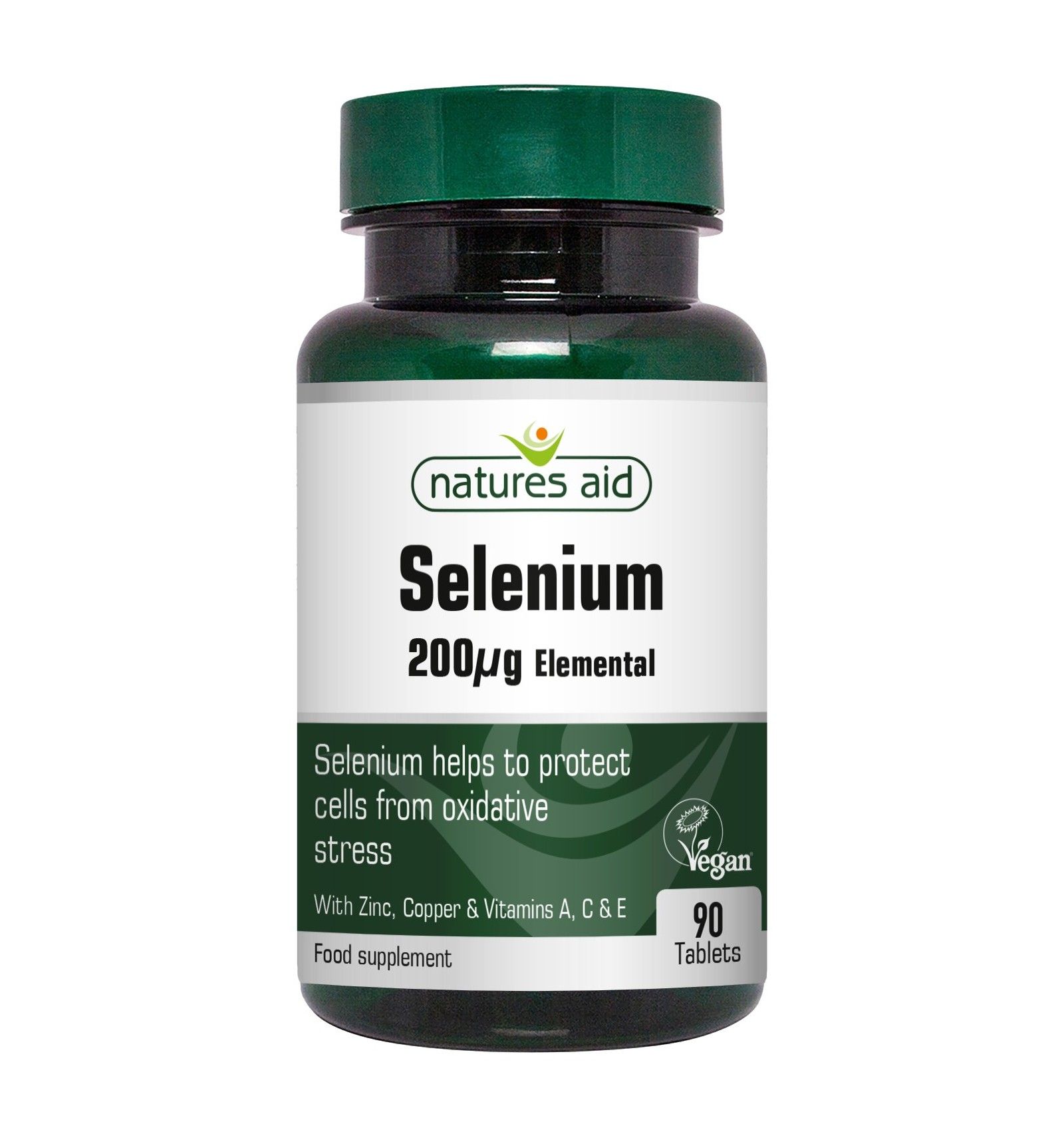 Natures Aid 200ug Selenium - Pack of 90 Tablets