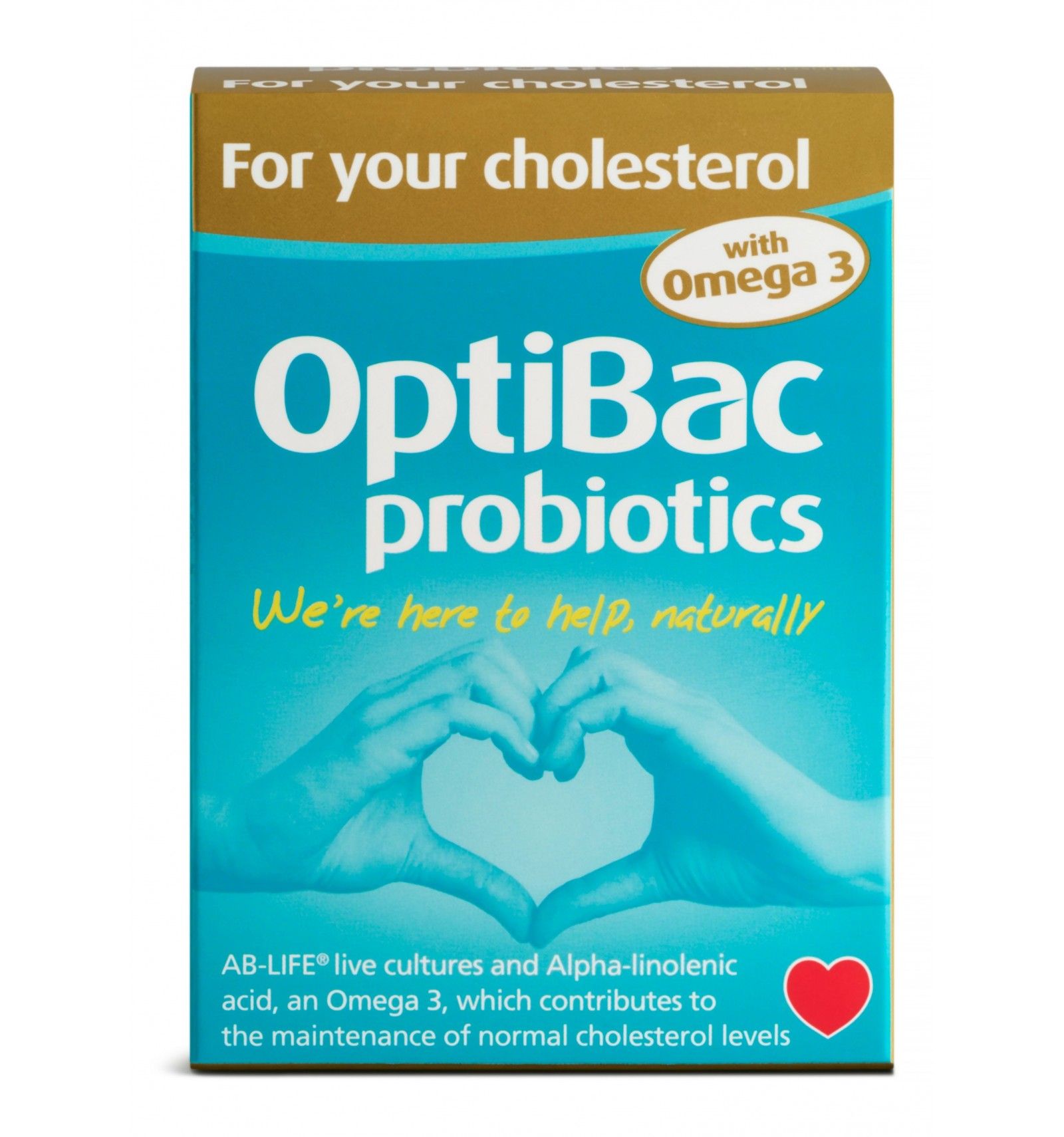 OptiBac For your cholesterol - 30 + 30 capsules