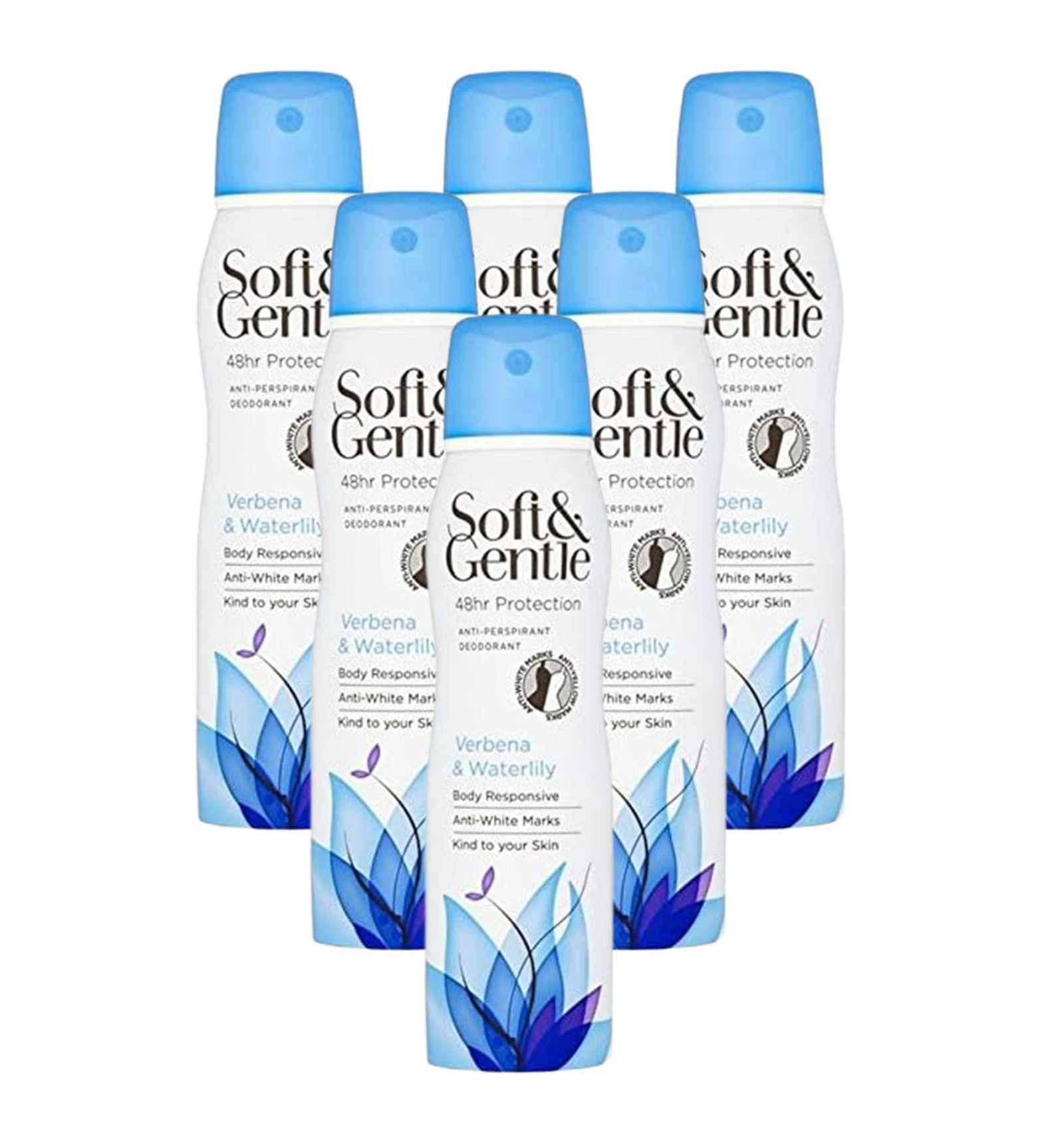 Soft & Gentle Aero Verbena & Waterlily Anti-Perspirant Deodorant 150ml